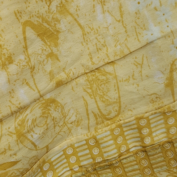 Darn Good Yarn Sari Silk Wrap Skirt Ankle XL/Plus - Picture 16 of 16